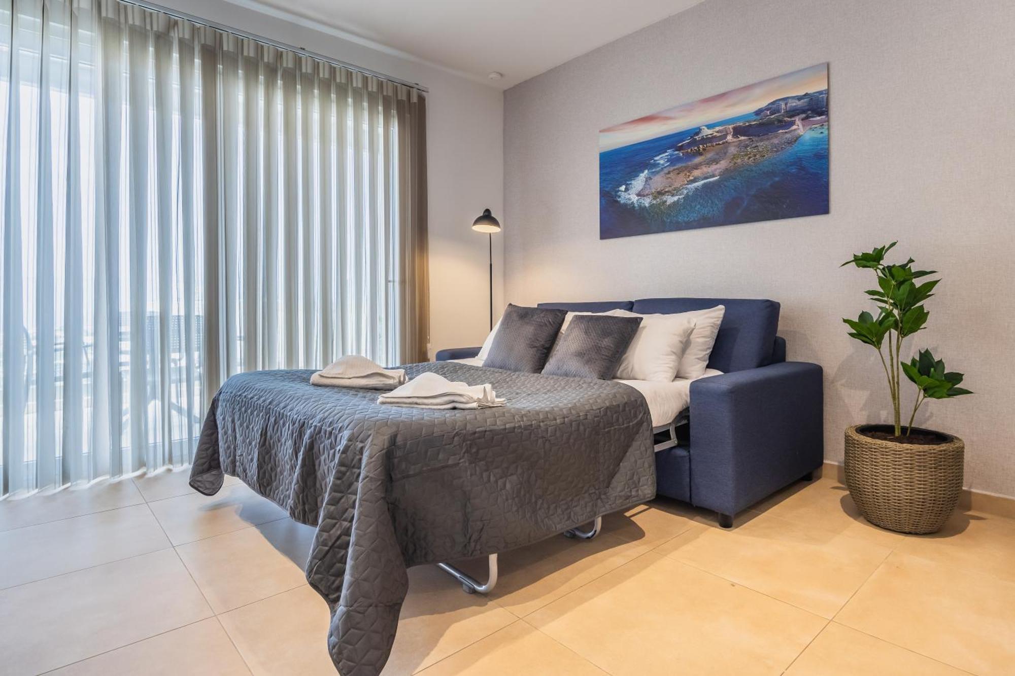Fl5 Thelodge Amazing Views W Terrace By Homely Mellieħa Exteriér fotografie